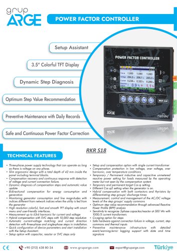 POWER FACTOR CONTROLLER