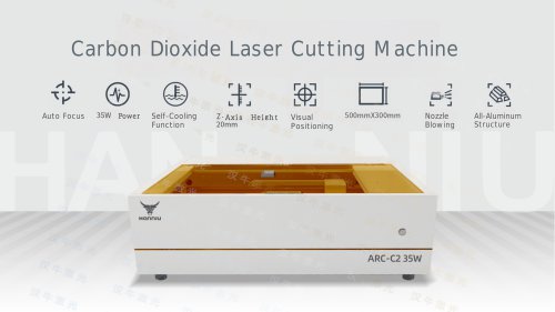 CO2 laser cutting and engraving machine HNG-C2pro