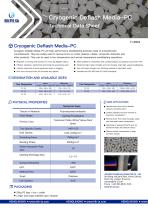 Cryogenic Polycarbonate Deflashing Media