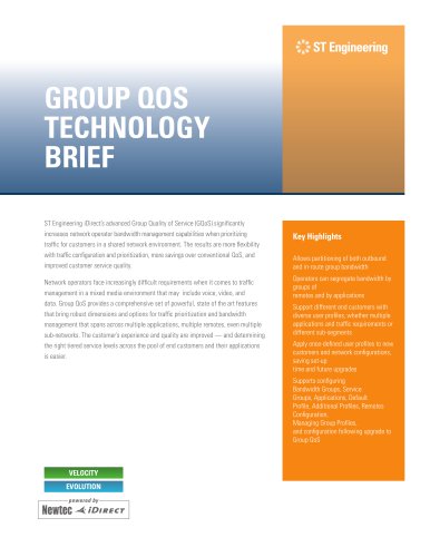 GROUP QOS TECHNOLOGY BRIEF