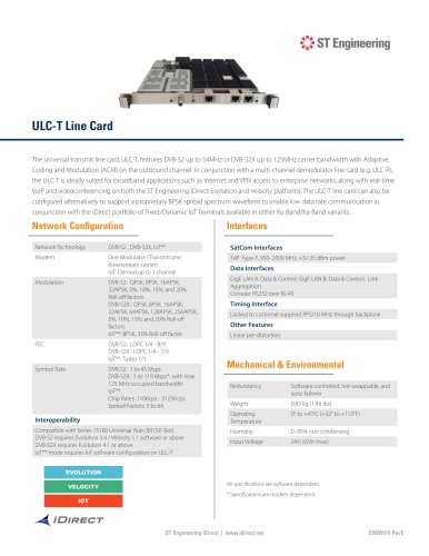 ULC-T Line Card