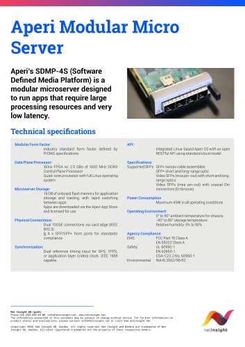 Aperi Modular Micro  Server