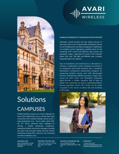 Solutions CAMPUSES