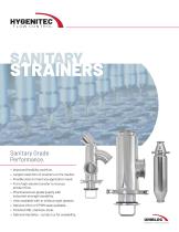 Hygenitec™ Sanitary Strainers