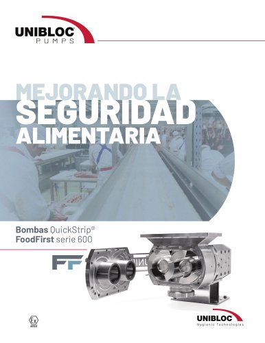 Unibloc&reg; QuickStrip FoodFirst Pumps