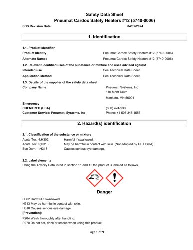 Safety Data Sheet