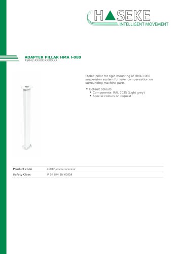 Adapter pillar HMA I-080