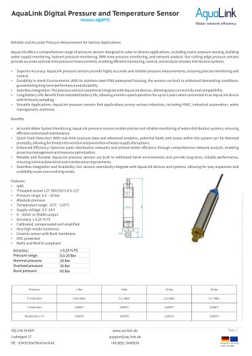 AQ Pressure and Temperature EN