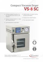 Compact Vacuum Dryer VS-8 SC