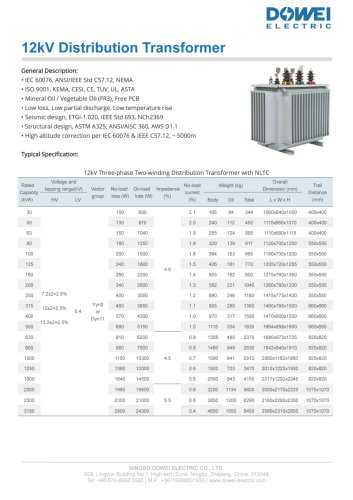 Distribution Transformer