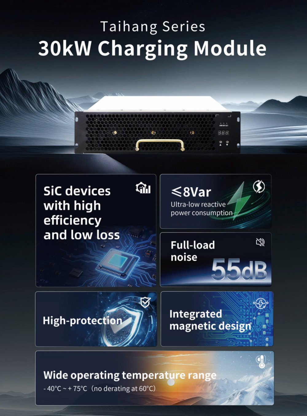 TonHe Technology 30kW CE-certified charging power module - Tonhe Technology