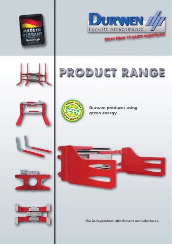 Product range