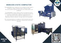 MHM2200 STATIC COMPACTOR