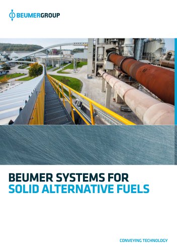 BEUMER SYSTEMS FOR SOLID ALTERNATIVE FUELS