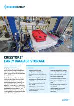 CRISSTORE® EARLY BAGGAGE STORAGE