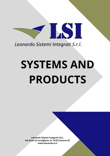 SYSTEMS AND PRODUCTS