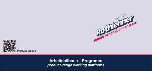 Rothlehner Product Flyer