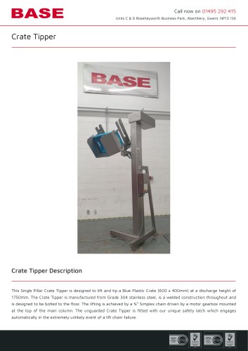 Crate Tipper