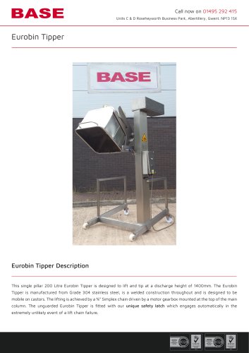 Eurobin Tipper