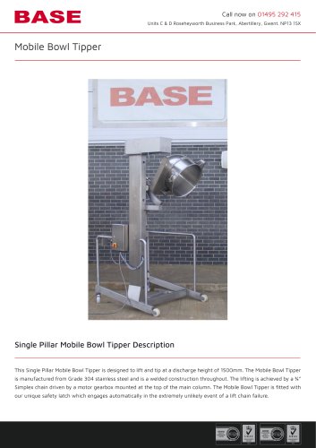 Mobile Bowl Tipper