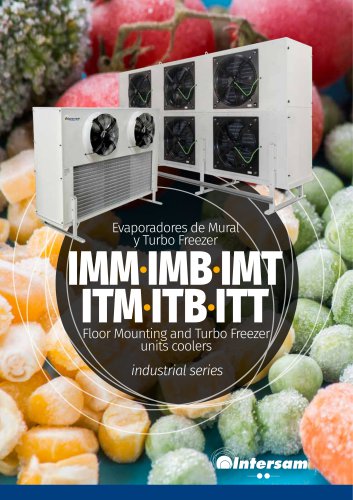 FLOOR MOUNTING AND TURBO FREEZER UNIT COOLERS