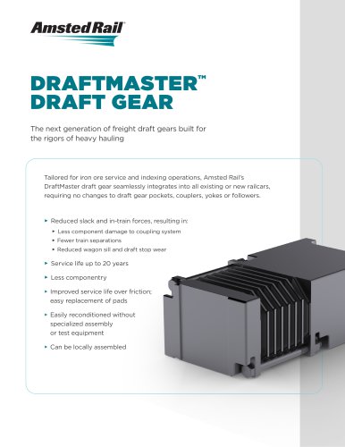 DraftMaster Draft Gear