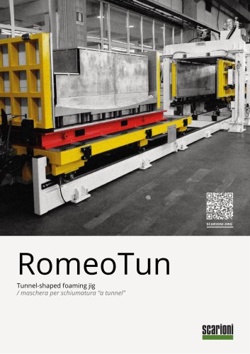 RomeoTun - Tunnel-shaped foaming jig