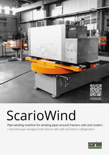 ScarioWind - Pipe winding machine for winding pipes around freezers cells and coolers