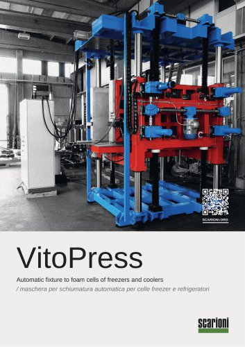 VitoPress - Automatic fixture to foam cells of freezers and coolers