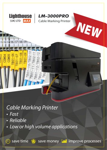 LM-3000Pro - Brochure & Consumables Pricelist