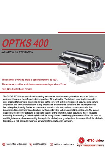 HTEC-vdieo Temperature measurement system OPTKS 400