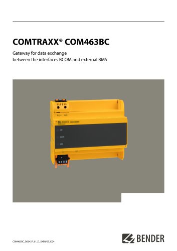 COMTRAXX&reg; COM463BC