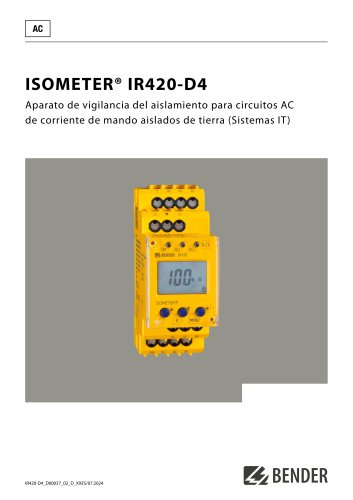 ISOMETER&reg; IR420-D4