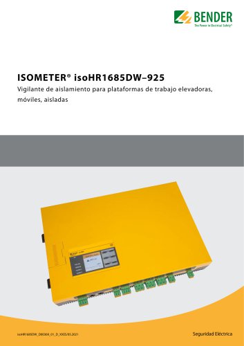 ISOMETER&reg; isoHR1685DW