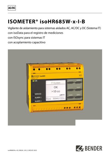 ISOMETER&reg; isoHR685W-x-I-B