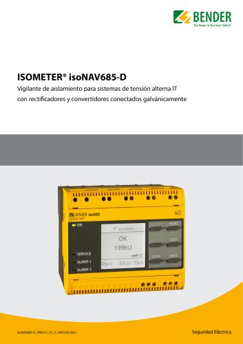 ISOMETER&reg; isoNAV685-D
