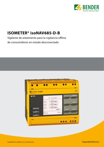 ISOMETER&reg; isoNAV685-D-B