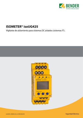 ISOMETER&reg; isoUG425