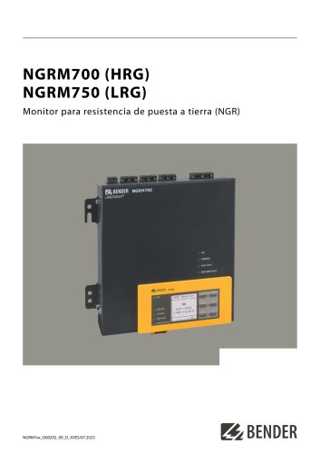 NGRM700 (HRG)/NGRM750 (LRG)