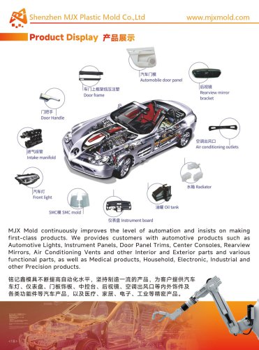 Custom Automotive Plastic Injection Mold