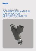 COMPRESSED NATURAL GAS INJECTOR MULTEC©3.5 CNG PFI