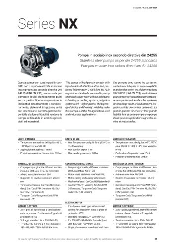 Bomas EN 733 - DIN 24255 - Serie NX