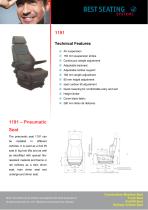 1191 pneumatic seat