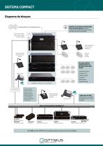 COMPACT, sistema de megafonía y alarma por voz, certificado EN 54 - 2