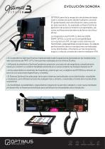 OPTIMAX3, plataforma de megafonía y alarma por voz - 2