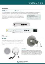 Sistemas SIP de megafonía y de intercomunicación - 3