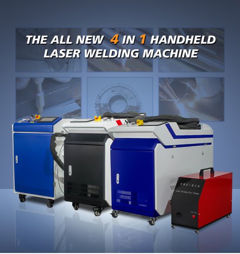 Portable Fiber Laser Welding Machine 4 in 1