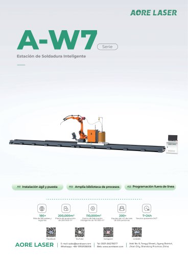 AORE LASER Estaci&oacute;n de soldadura inteligente A-W7 Serie