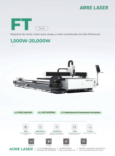 AORE LASER M&aacute;quina de corte l&aacute;ser de alta eficiencia para l&aacute;minas y tubos F6015T