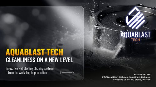 Aquablast-Tech WET BLAST CABINET Presentation